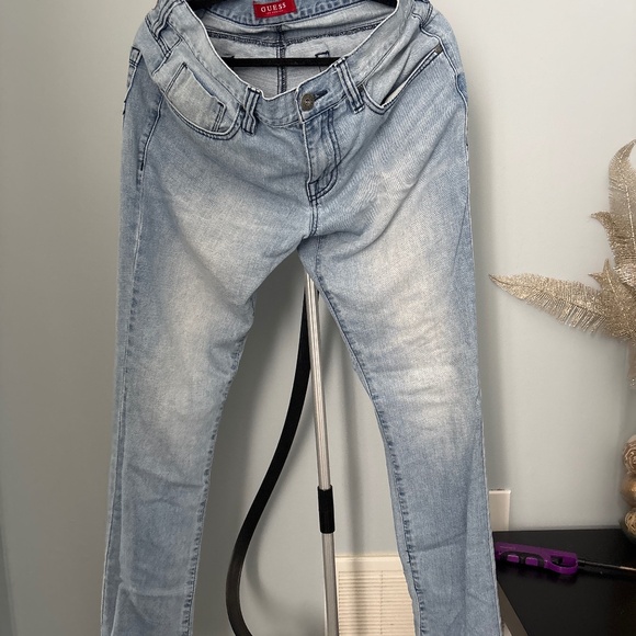 Guess medium rise tapered slim halsted fit jeans - Picture 1 of 4